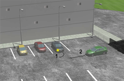 Ar 1 automobilio vairuotojas, išvažiuodamas iš stovėjimo vietos